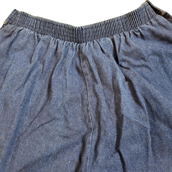 Vintage denim Mustang culottes - Picture 5 of 12
